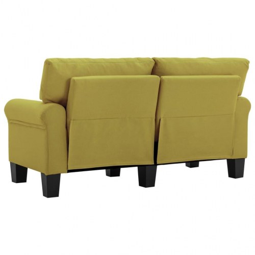 2-personers sofa stof grøn