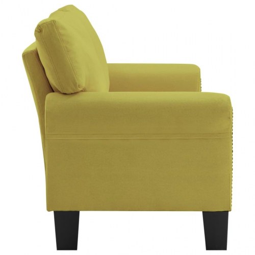 2-personers sofa stof grøn