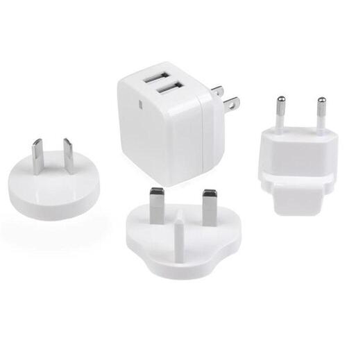 Bærbar oplader Startech USB2PACWH Sort 65 W