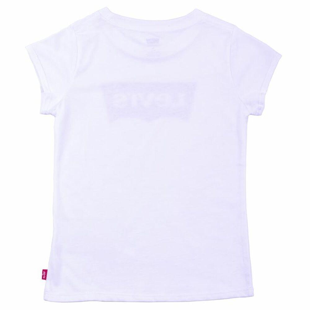 Børne Kortærmet T-shirt Levi's Batwing B Hvid 8 år