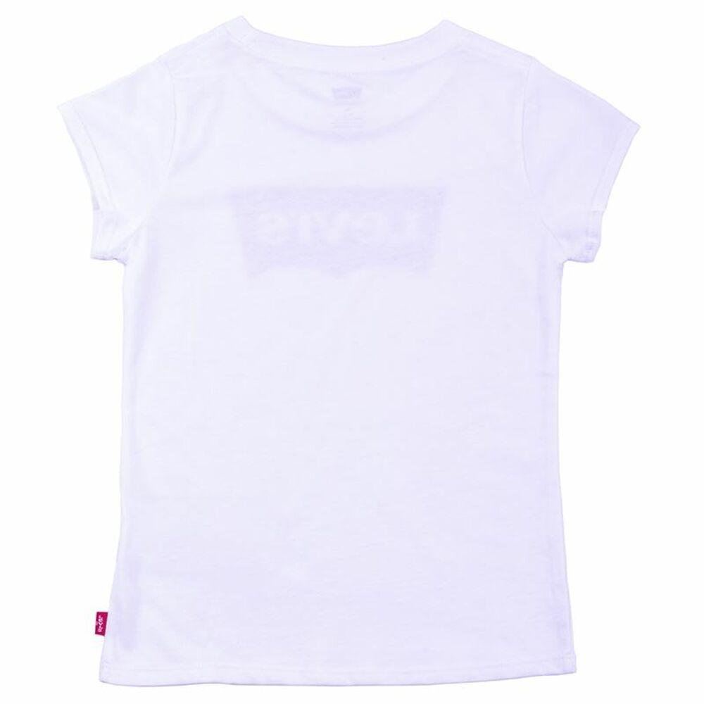 Børne Kortærmet T-shirt Levi's Batwing B Hvid 2 år