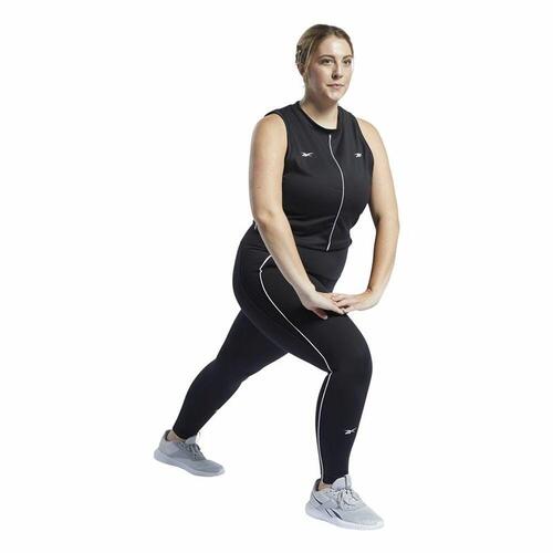 Sport leggings til kvinder Reebok Studio Lux Perform Sort S