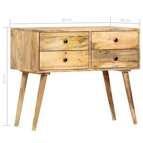 Skænk 85 x 40 x 71 cm massivt mangotræ
