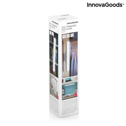 2-i-1 genopladelig magnetisk LED-lampe Lamal InnovaGoods