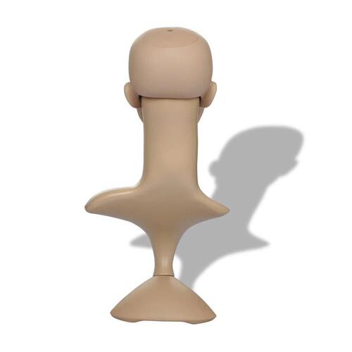 Mannequinhoved kvinde