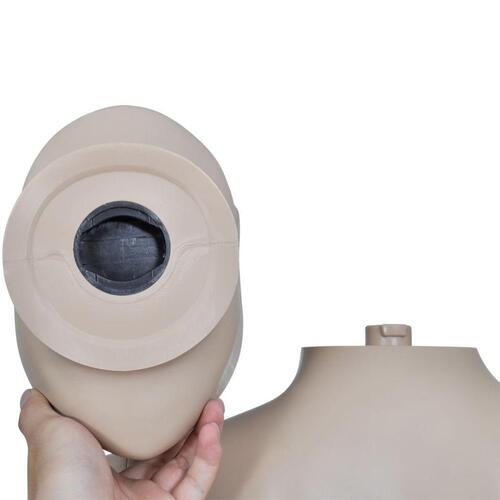 Mannequin mand med rundt hoved