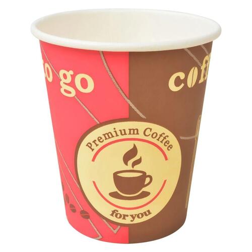 Engangskaffekrus 1000 stk. papir 240 ml (8 oz)
