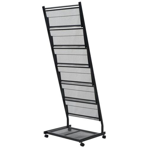 Magasinholder 47,5 x 43 x 133 cm sort A4