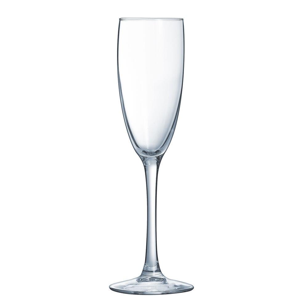 Arcoroc Vina champagneglas 19 cl - 6 stk, gennemsigtig glas