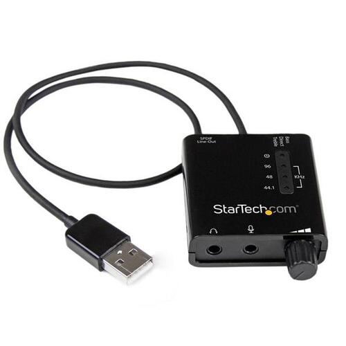 Lydkort Startech ICUSBAUDIO2D