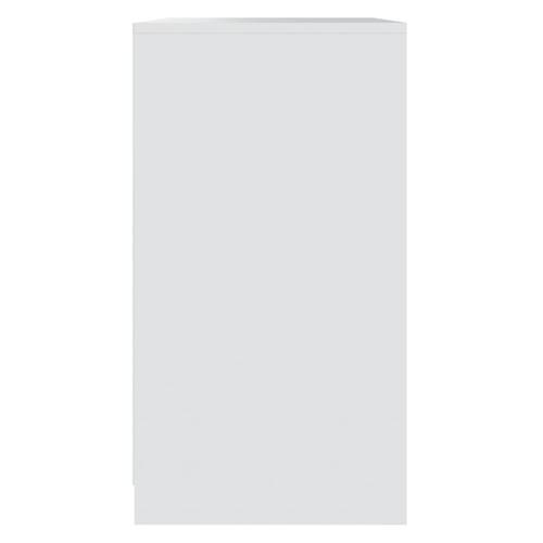 Skænk 70x40,5x75 cm konstrueret træ hvid