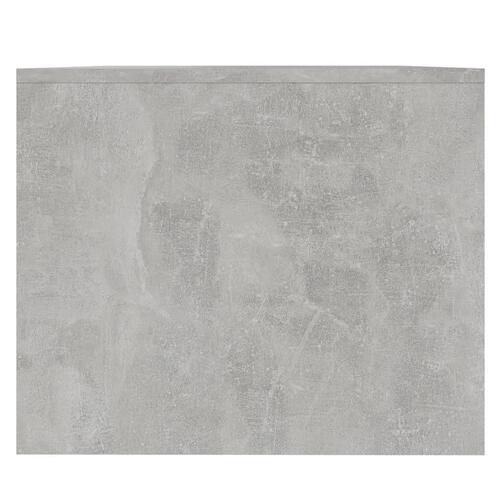 Sofabord 90x50x41,5 cm konstrueret træ betongrå