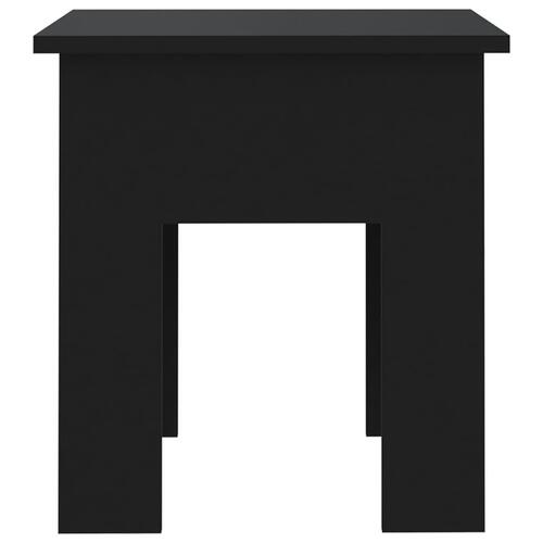 Sofabord 40x40x42 cm spånplade sort