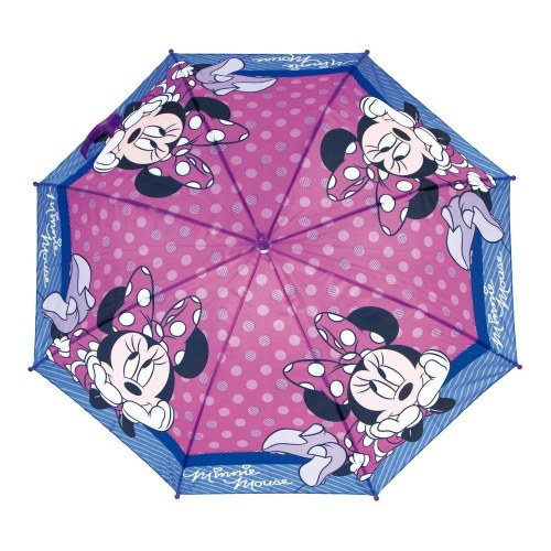 Minnie Mouse automatisk paraply - Lucky Pink, Ø 84 cm