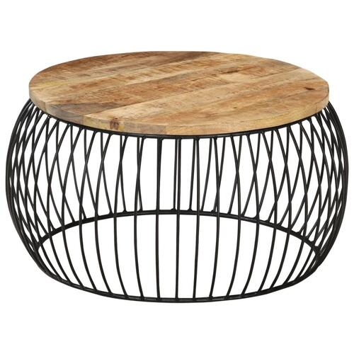 Sofabord Ø68 cm ru mangotræ
