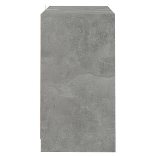 Skænk 70x41x75 cm konstrueret træ betongrå