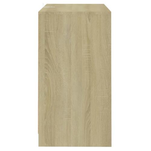 Skænk 70x41x75 cm konstrueret træ sonoma-eg