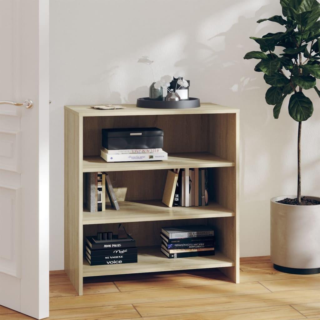 Skænk 70x40,5x75 cm konstrueret træ sonoma-eg
