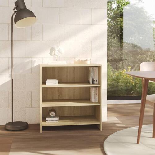 Skænk 70x40,5x75 cm konstrueret træ sonoma-eg