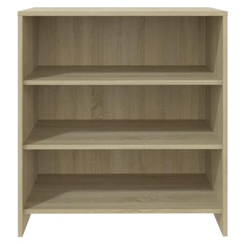 Skænk 70x40,5x75 cm konstrueret træ sonoma-eg