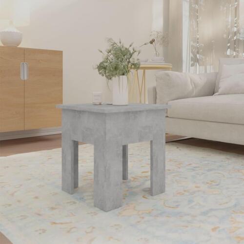 Sofabord 40x40x42 cm spånplade betongrå