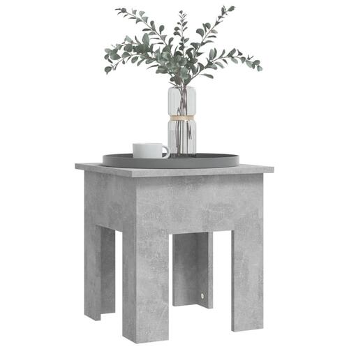 Sofabord 40x40x42 cm spånplade betongrå