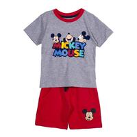 Sæt med tøj Mickey Mouse Grå 6 år