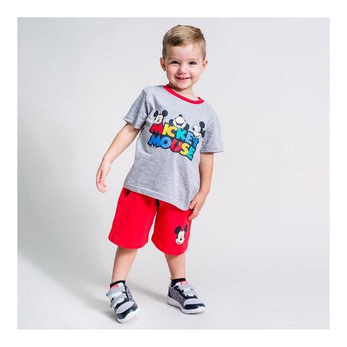 Sæt med tøj Mickey Mouse Grå 6 år