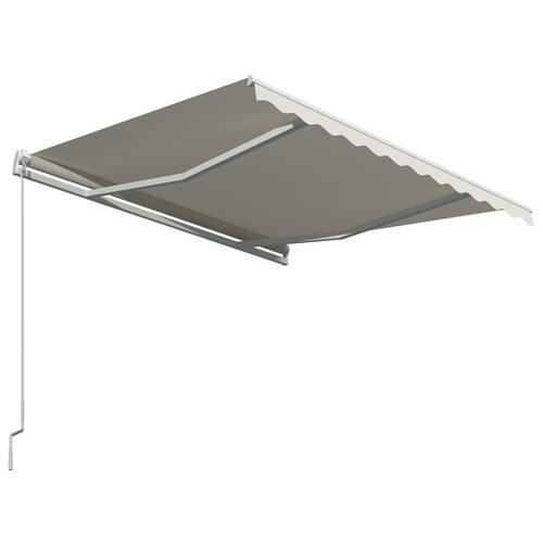 Foldemarkise manuel betjening 300 x 250 cm cremefarvet