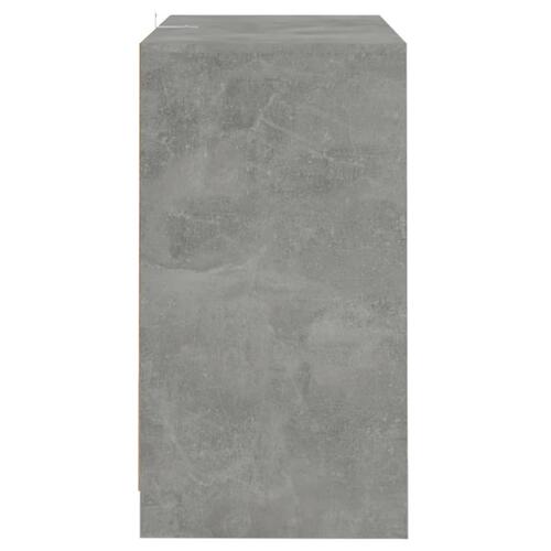 Skænk 70x41x75 cm konstrueret træ betongrå
