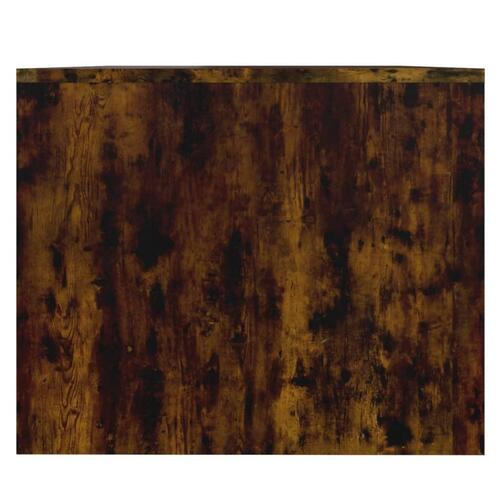 Sofabord 90x50x41,5 cm konstrueret træ røget egetræsfarve