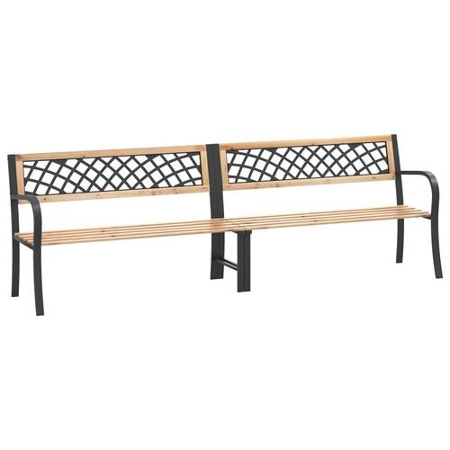 Dobbelt havebænk 238 cm kinesisk grantræ