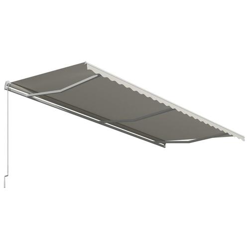 Foldemarkise manuel betjening 600 x 300 cm cremefarvet