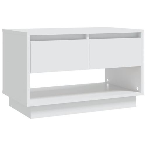 Tv-skab 70x41x44 cm spånplade hvid