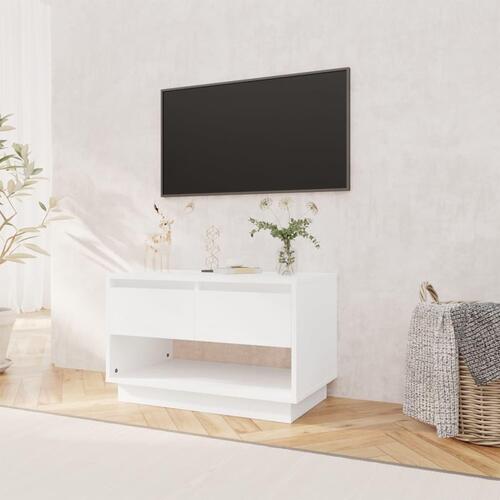 Tv-skab 70x41x44 cm spånplade hvid
