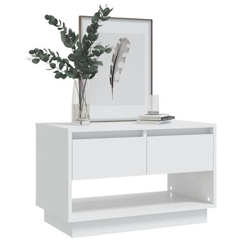 Tv-skab 70x41x44 cm spånplade hvid