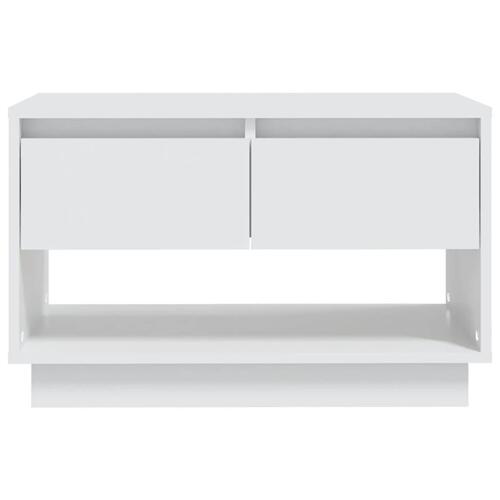 Tv-skab 70x41x44 cm spånplade hvid