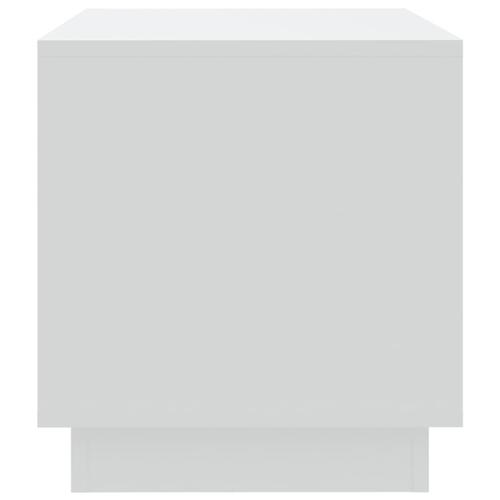 Tv-skab 70x41x44 cm spånplade hvid