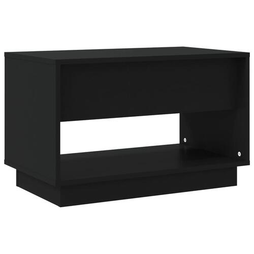 Tv-skab 70x41x44 cm spånplade sort
