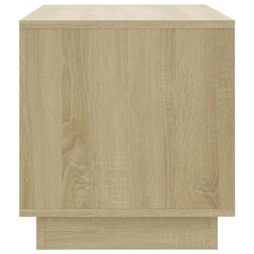 Tv-bord 70x41x44 cm spånplade sonoma-eg