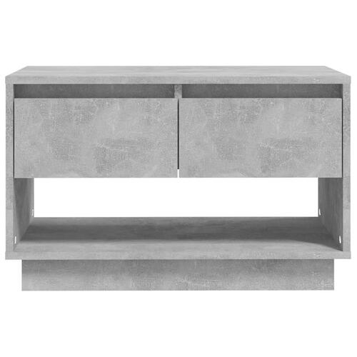 Tv-bord 70x41x44 cm spånplade betongrå