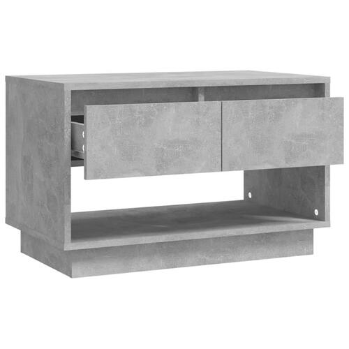 Tv-bord 70x41x44 cm spånplade betongrå