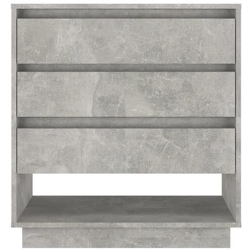 Skænk 70x41x75 cm spånplade betongrå
