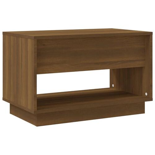 Tv-bord 70x41x44 cm spånplade brun egetræsfarve