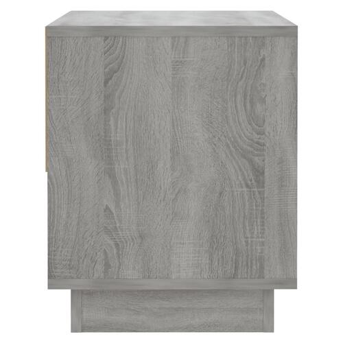 Sengebord 45x34x44 cm spånplade sonoma-eg
