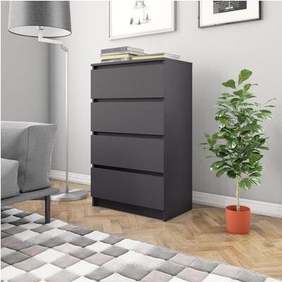 Skænk 60x35x98,5 cm konstrueret træ grå