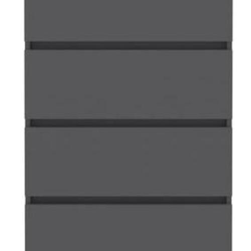 Skænk 60x35x98,5 cm konstrueret træ grå