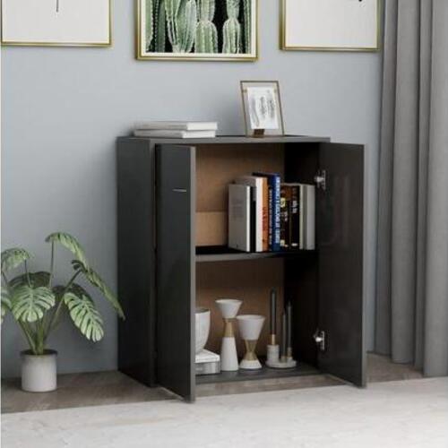 Skænk 60x30x75 cm konstrueret træ grå