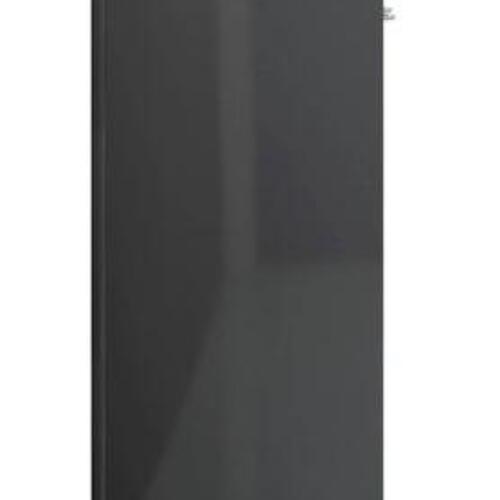 Skænk 60x30x75 cm konstrueret træ grå højglans