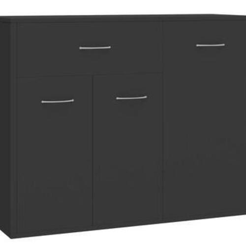 Skænk 88x30x70 cm konstrueret træ grå